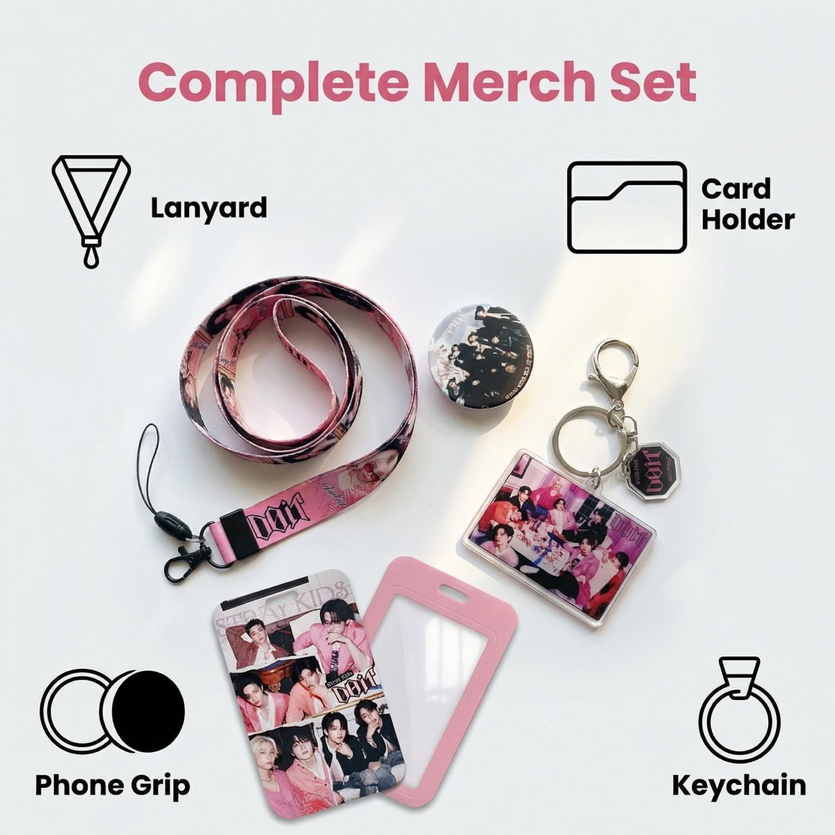 Phone Accessories For Boys - STRAY KIDS Merch Kpop skzoo Fans