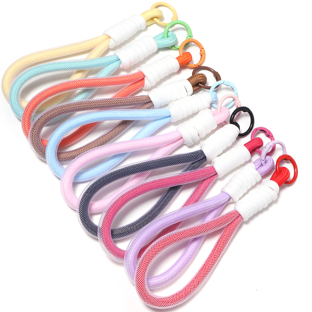 Phone Accessories Jewelry - 2pcs Hand Woven Keychain For Mobile
