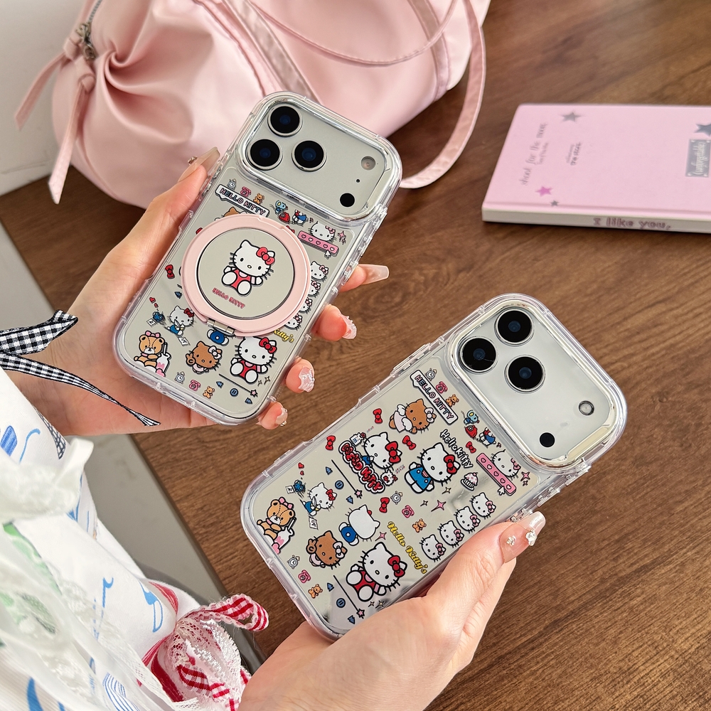 Phone Accessories Ring - Sanrio Hello Kitty Bow 360°Rotation Stand
