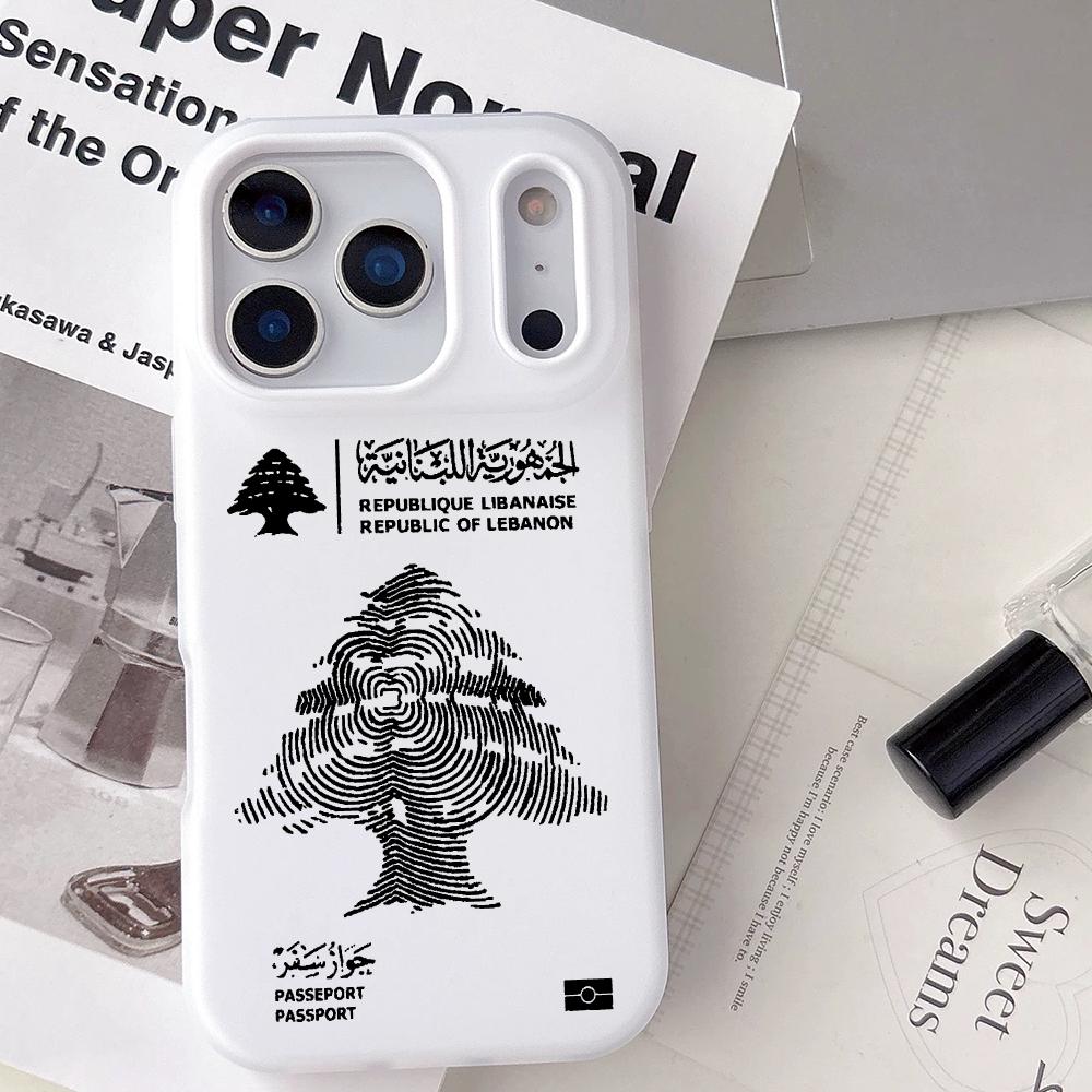Phone Accessories Lebanon - Lebanon Passport Phone Case For iPhone