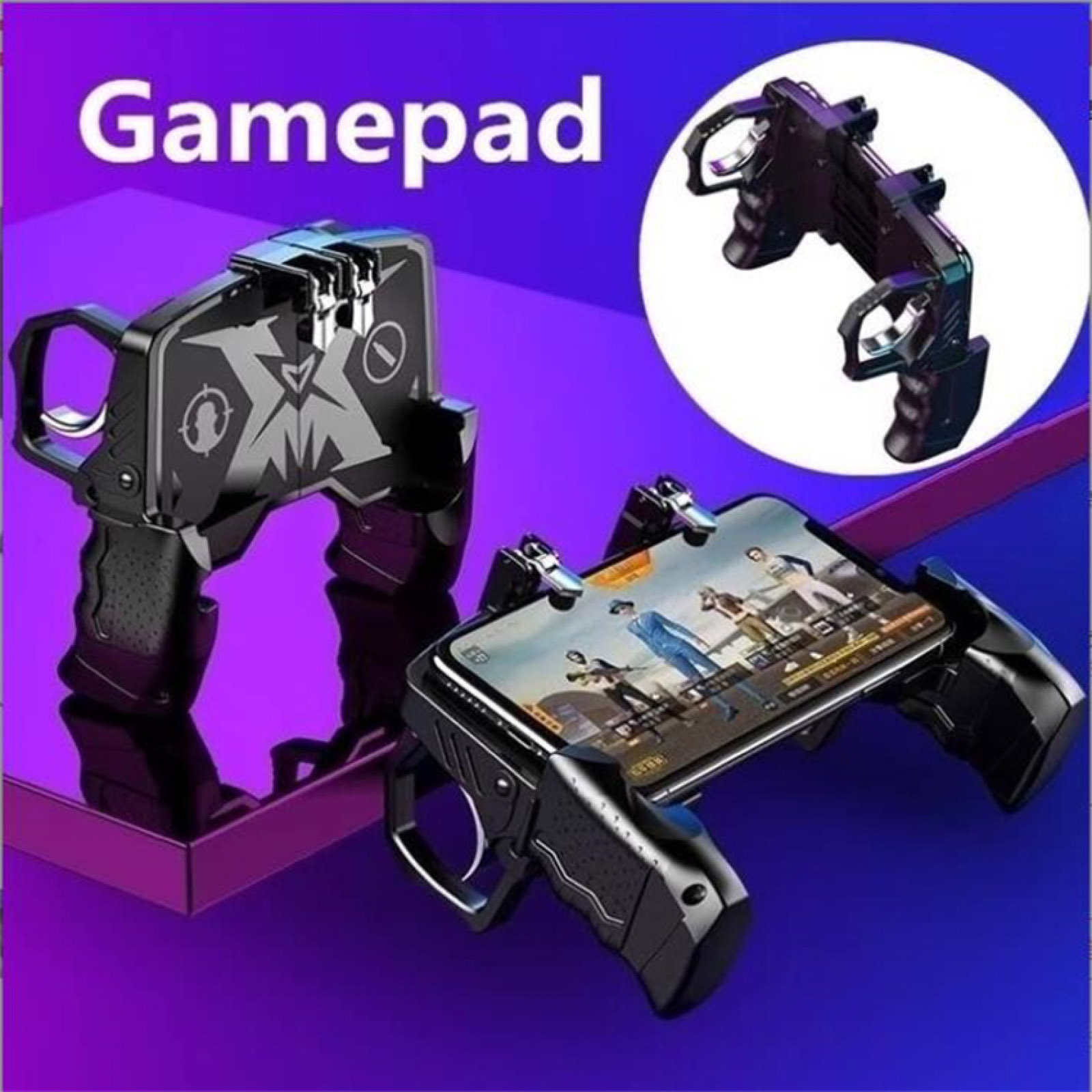 Gaming Trigger Phone - Joystick For Cell Phone Gamepad Mobile