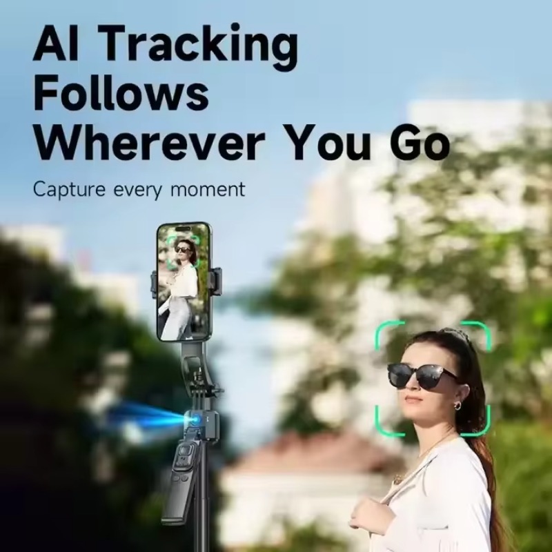 C17 Foldable AI Face Tracking  - Selfie Stick Tripod บทวิจารณ์และราคา