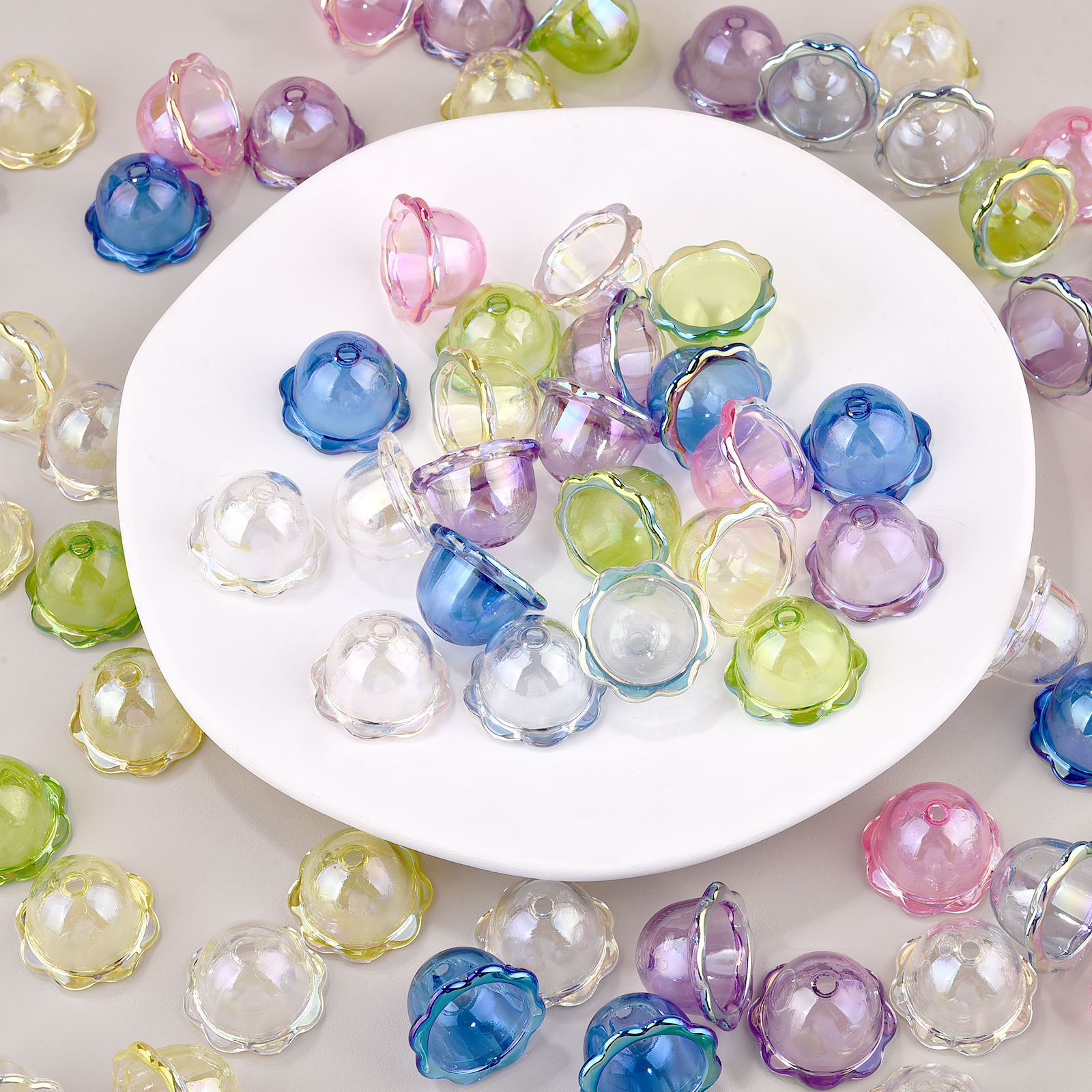 Glitter Wind Bell Spacer Jelly - Phone Accessories Jewelry บทวิจารณ์และราคา