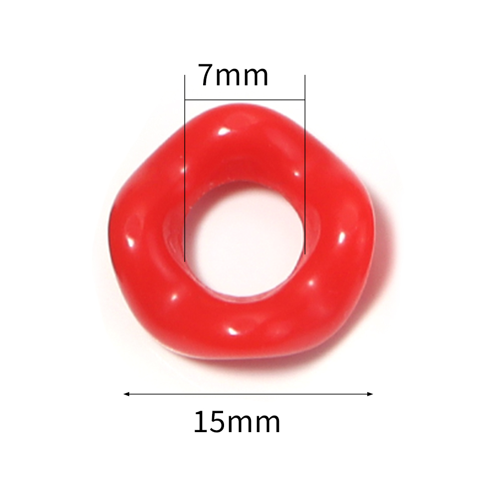 100pcs/lot Colorful Wave Ring  - Phone Accessories Jewelry บทวิจารณ์และราคา