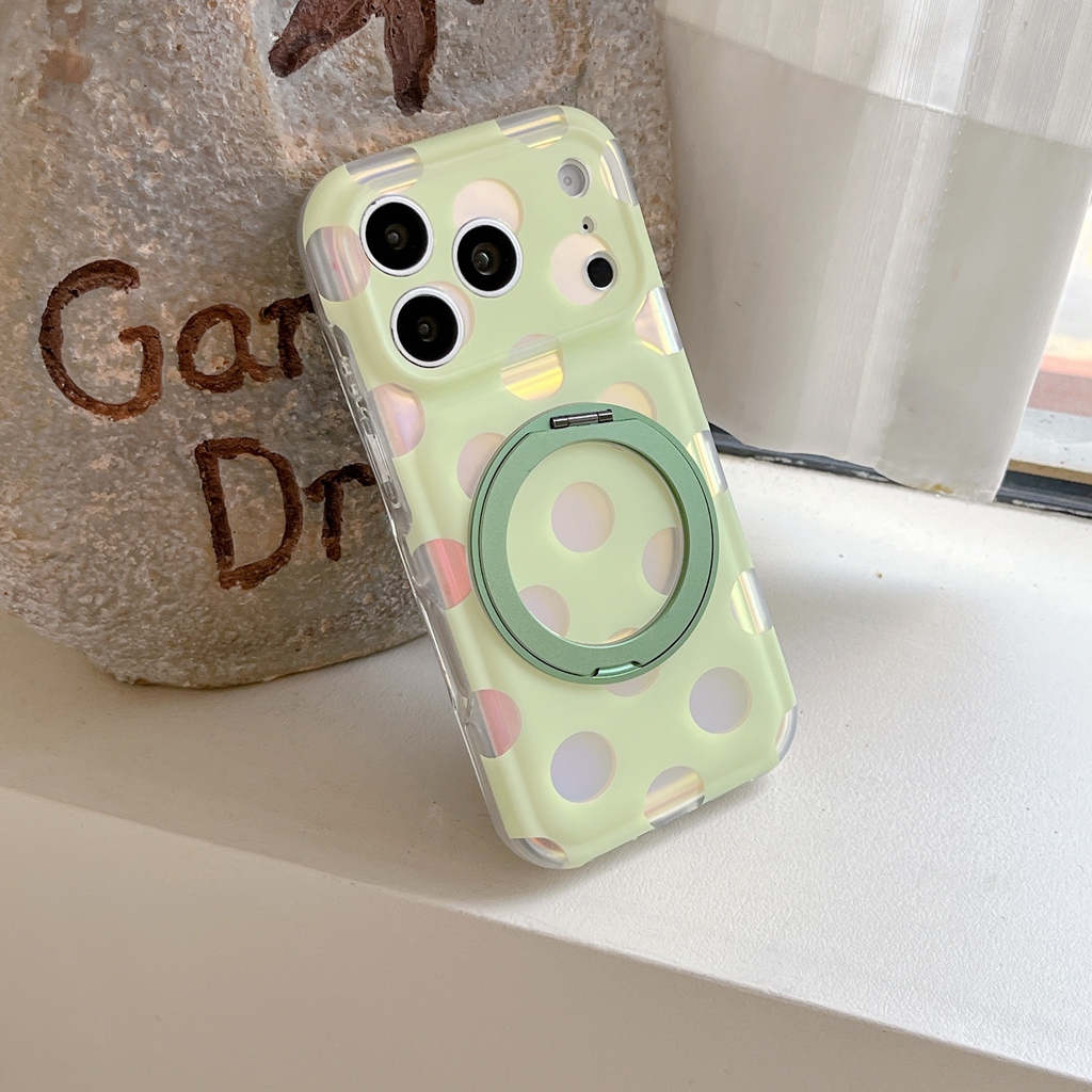 Fashion Illusory Color Polka D - Phone Accessories Ring บทวิจารณ์และราคา