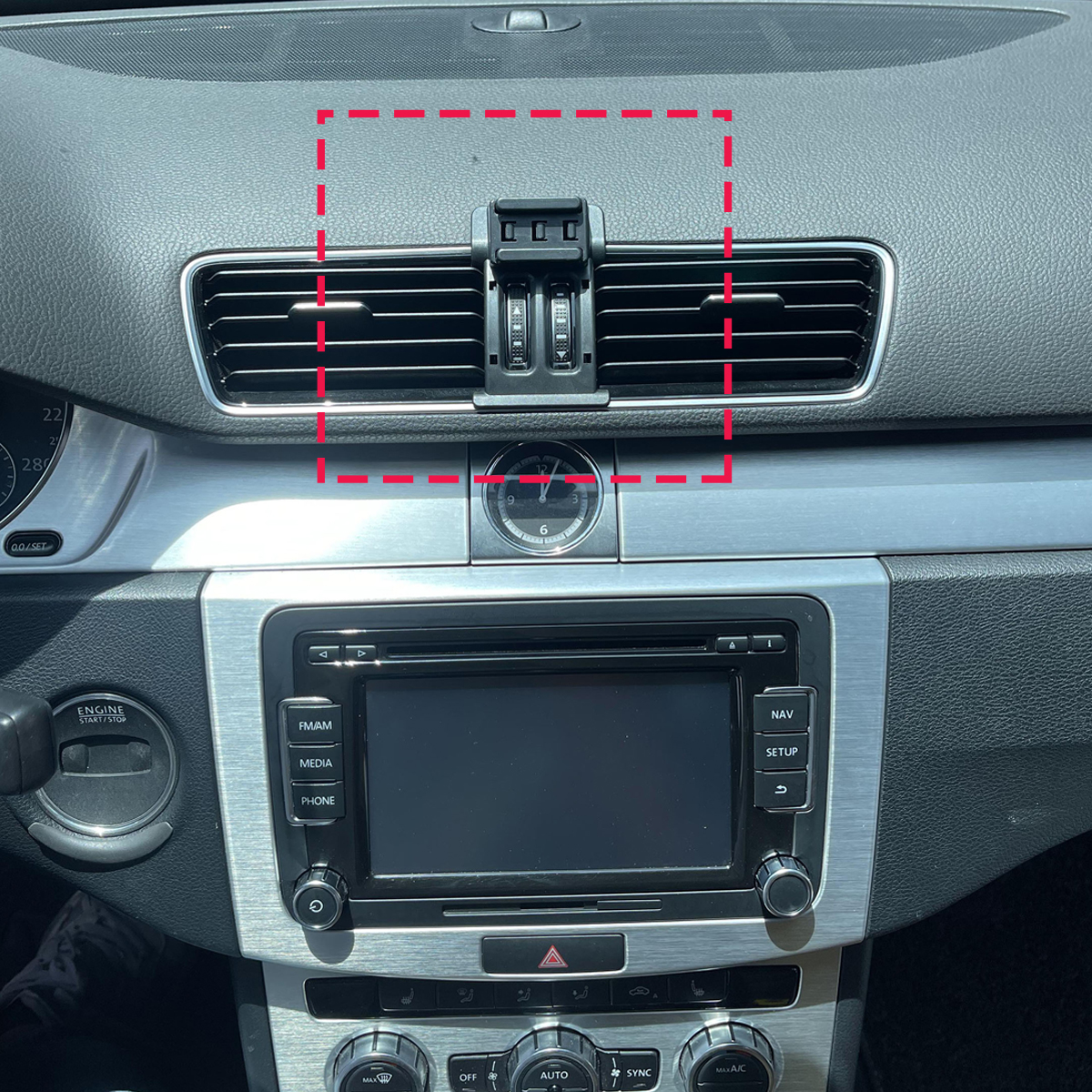 Car Phone Holder vent For Volk - Phone Accessories Rack บทวิจารณ์และราคา