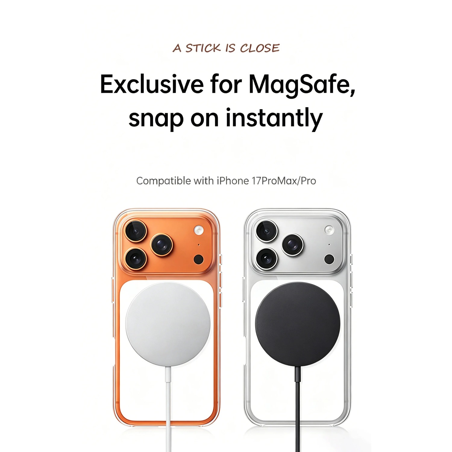 Magnetic Clear Case for iPhone - Yellow Phone Accessories บทวิจารณ์และราคา