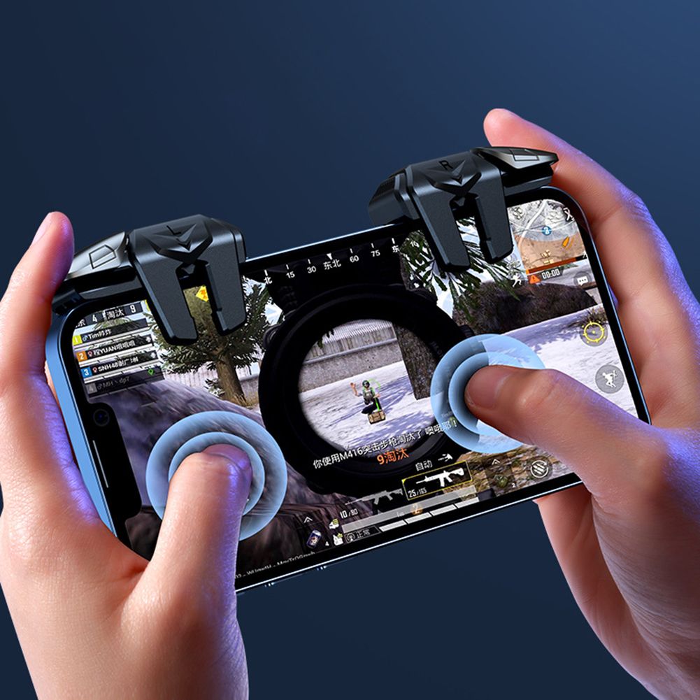 2pcs Mobile Joystick Trigger f - Gaming Trigger Phone บทวิจารณ์และราคา