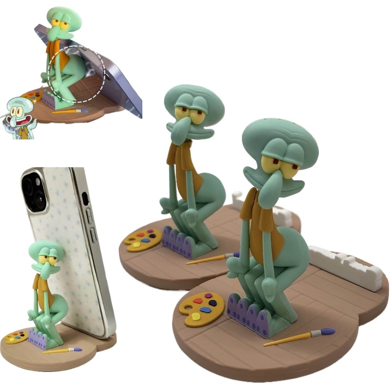 New KKV SpongeBob Squidward Ma - Phone Accessories Rack บทวิจารณ์และราคา