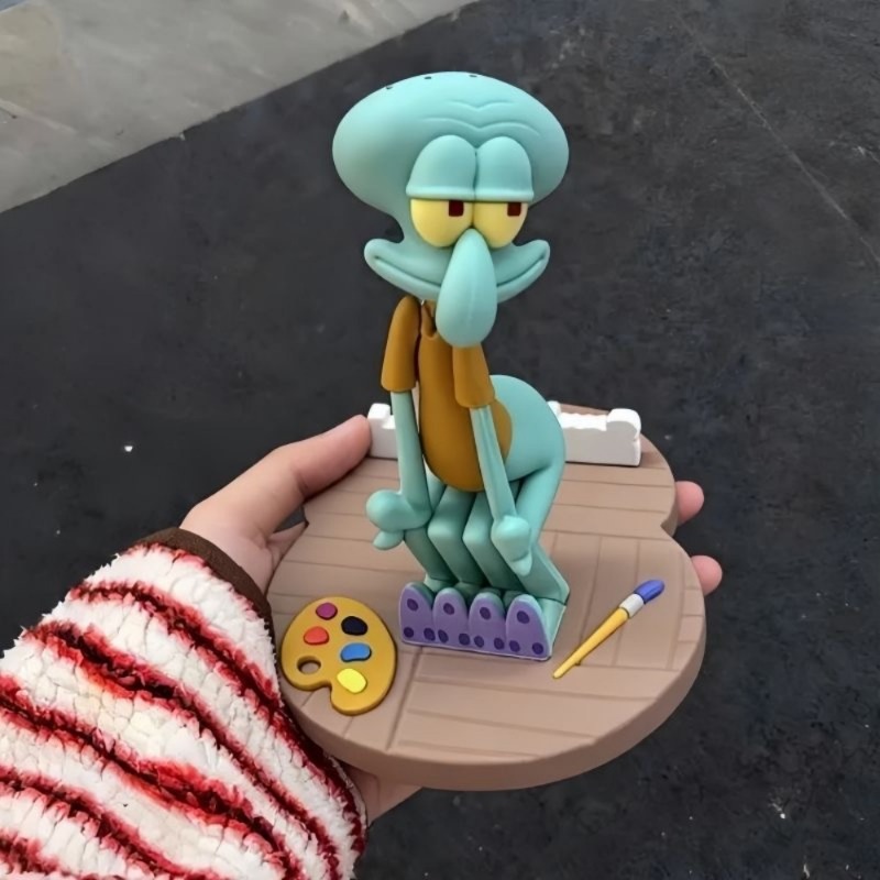 New KKV SpongeBob Squidward Ma - Phone Accessories Rack บทวิจารณ์และราคา