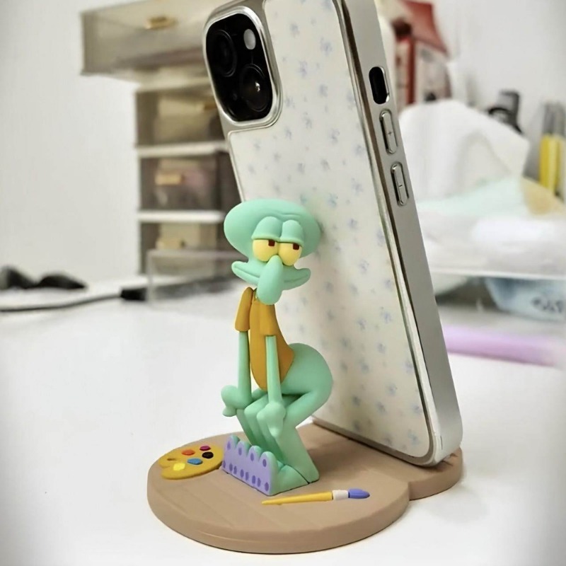 New KKV SpongeBob Squidward Ma - Phone Accessories Rack บทวิจารณ์และราคา