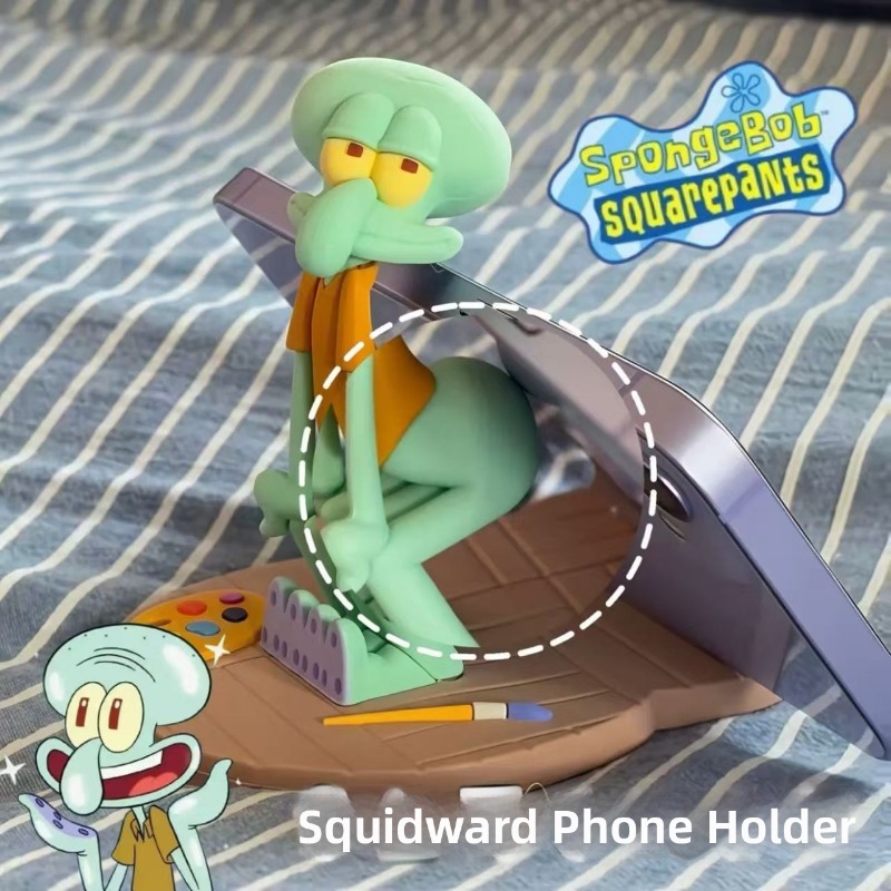 New KKV SpongeBob Squidward Ma - Phone Accessories Rack บทวิจารณ์และราคา
