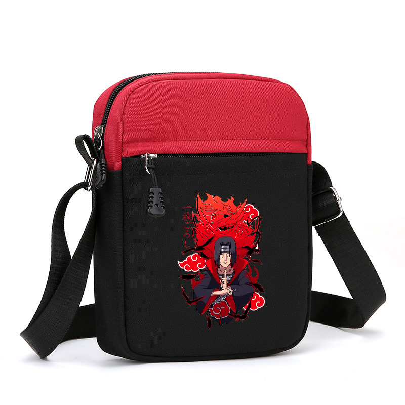 Naruto Boy Canvas Bag Anime Ch - Phone Accessories For Boys บทวิจารณ์และราคา