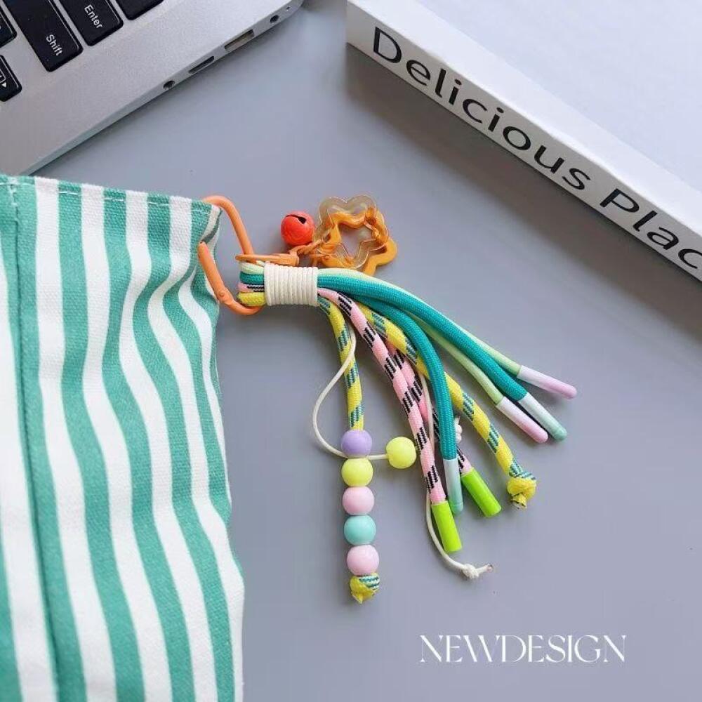 Colorful Trendy Woven Pendant  - Phone Accessories For Boys บทวิจารณ์และราคา