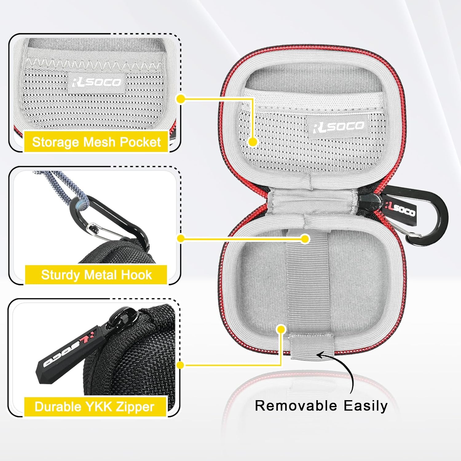 RLSOCO Hard Case for Nothing E - Wireless Earbuds Case บทวิจารณ์และราคา