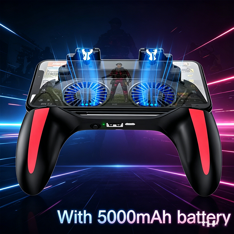 H10 Gaming Handheld Grip Game  - Gaming Trigger Phone บทวิจารณ์และราคา