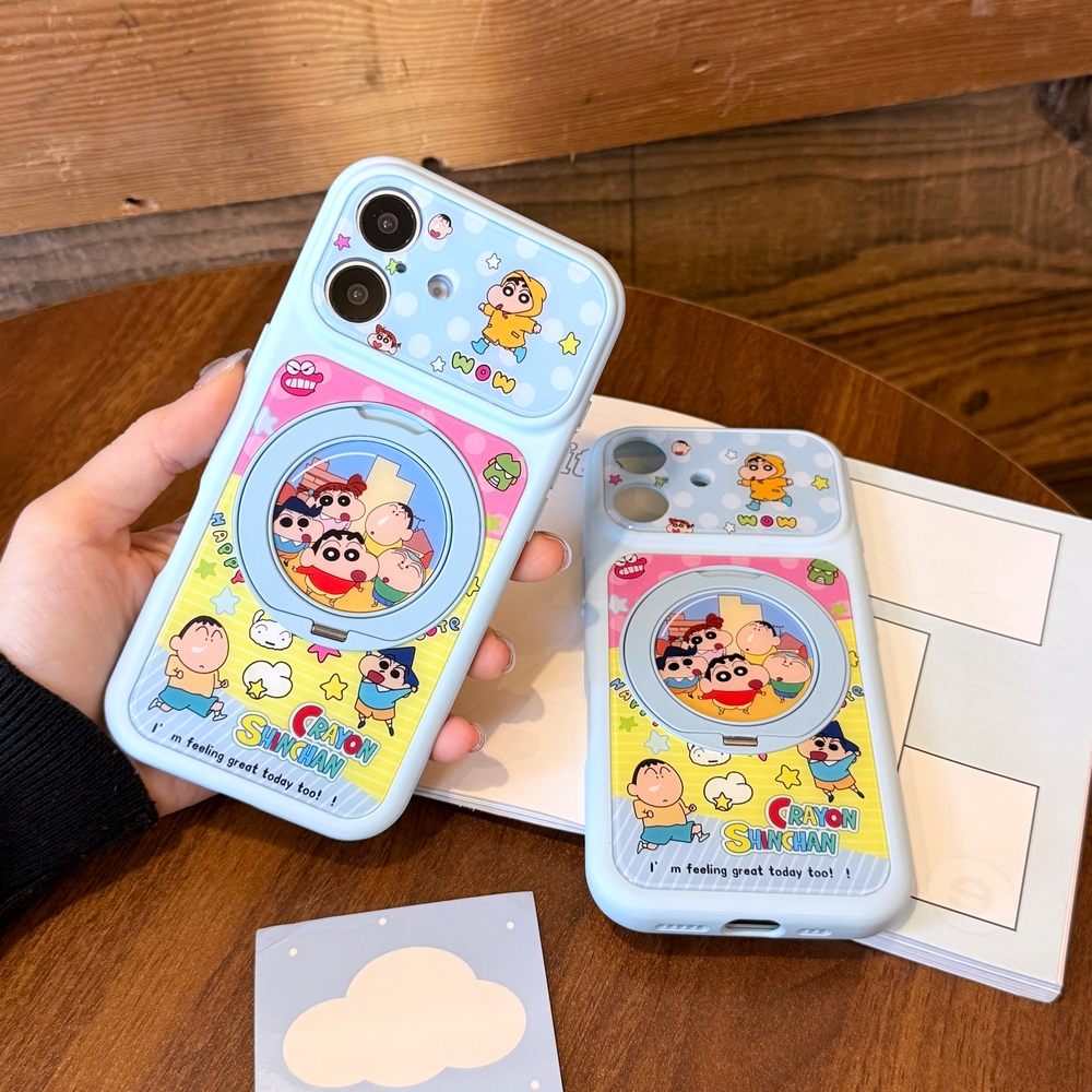Cute Cartoon Japan Anime Crayo - Phone Accessories Ring บทวิจารณ์และราคา