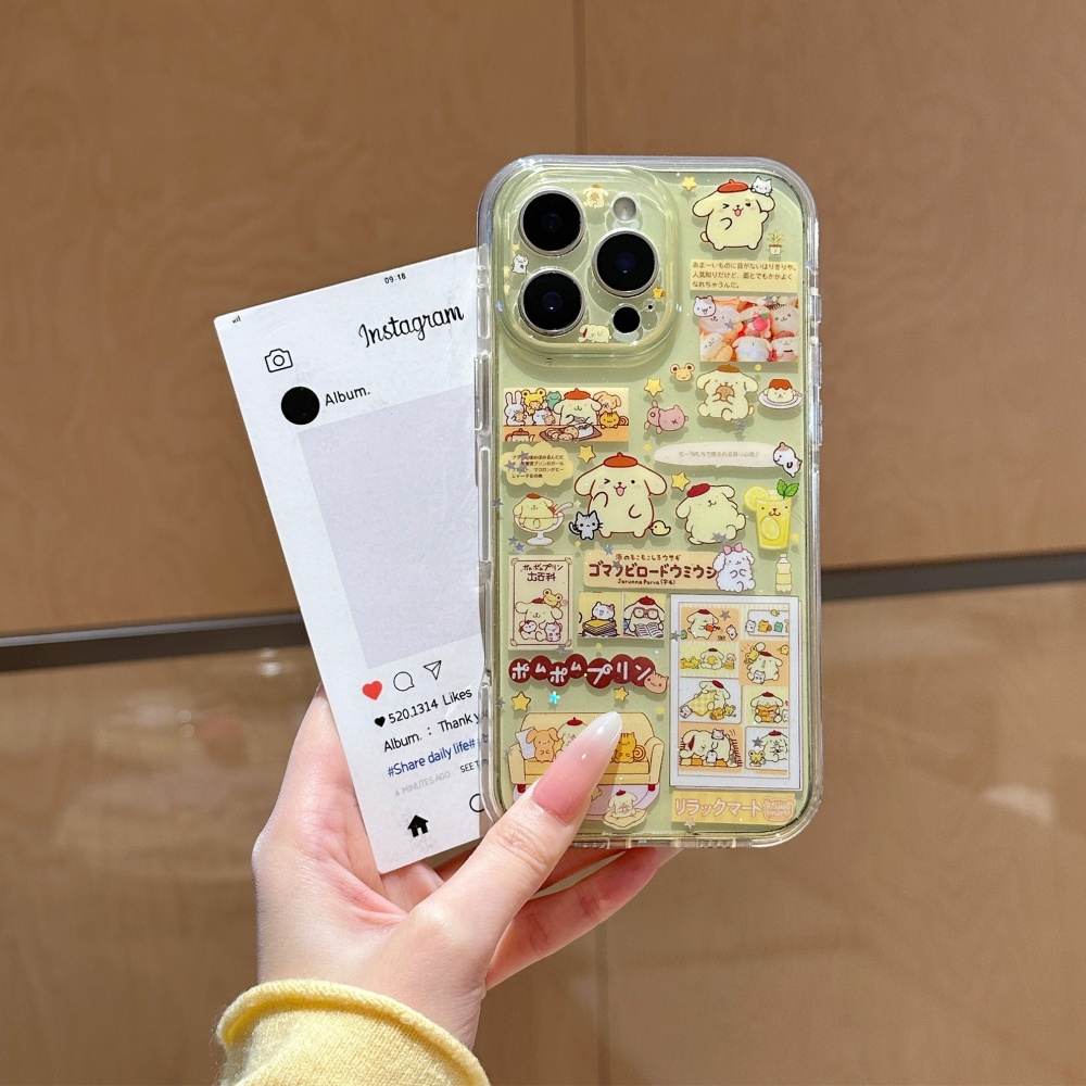 Cute Yellow Star Sparkling Pud - Yellow Phone Accessories บทวิจารณ์และราคา