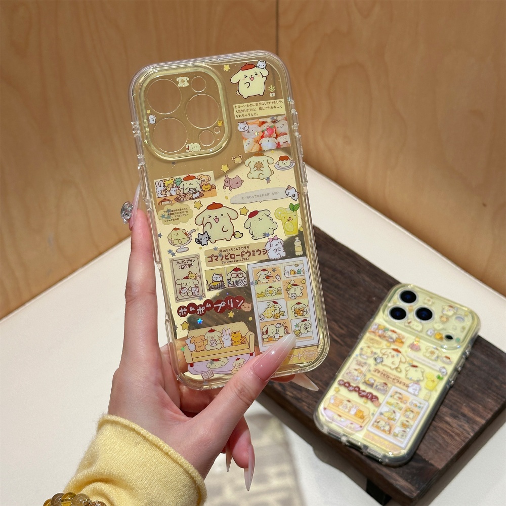 Cute Yellow Star Sparkling Pud - Yellow Phone Accessories บทวิจารณ์และราคา