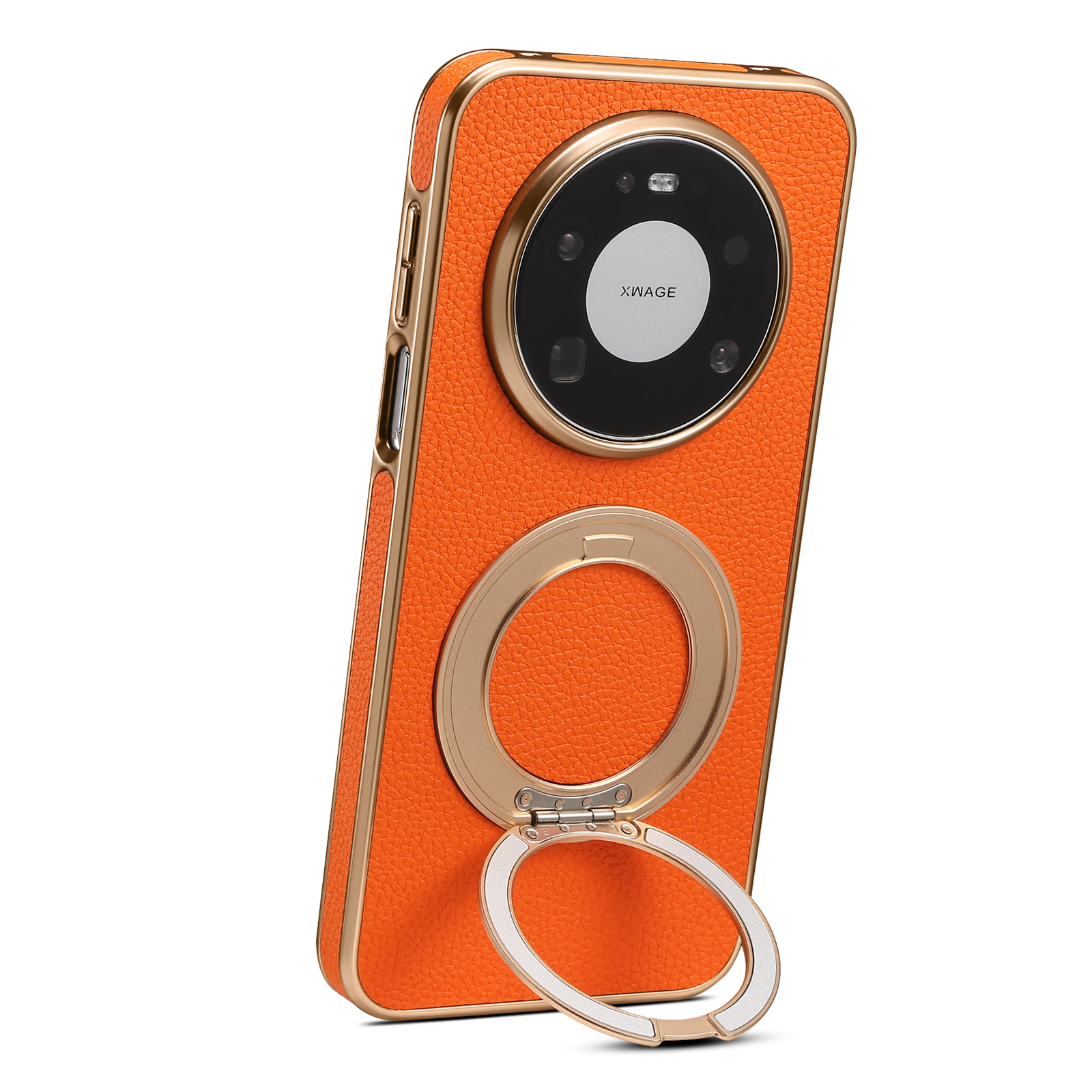 Denior Litchi Grain Phone Case - Phone Accessories Ring บทวิจารณ์และราคา