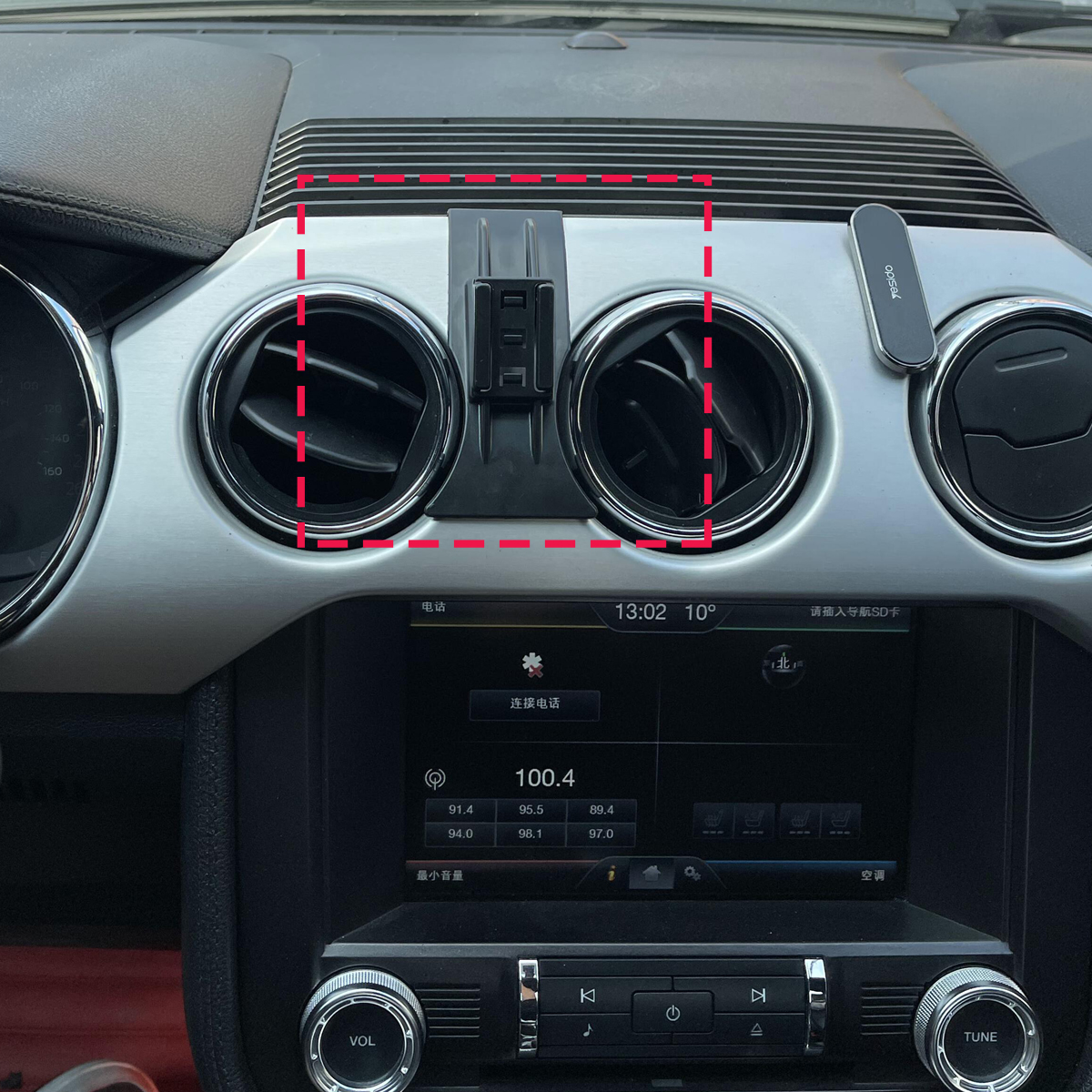 Car Phone Holder vent For Ford - Phone Accessories Rack บทวิจารณ์และราคา