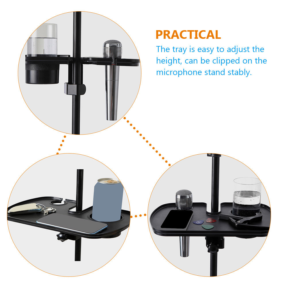 Sturdy PP Microphone Stand Tra - Phone Accessories Rack บทวิจารณ์และราคา