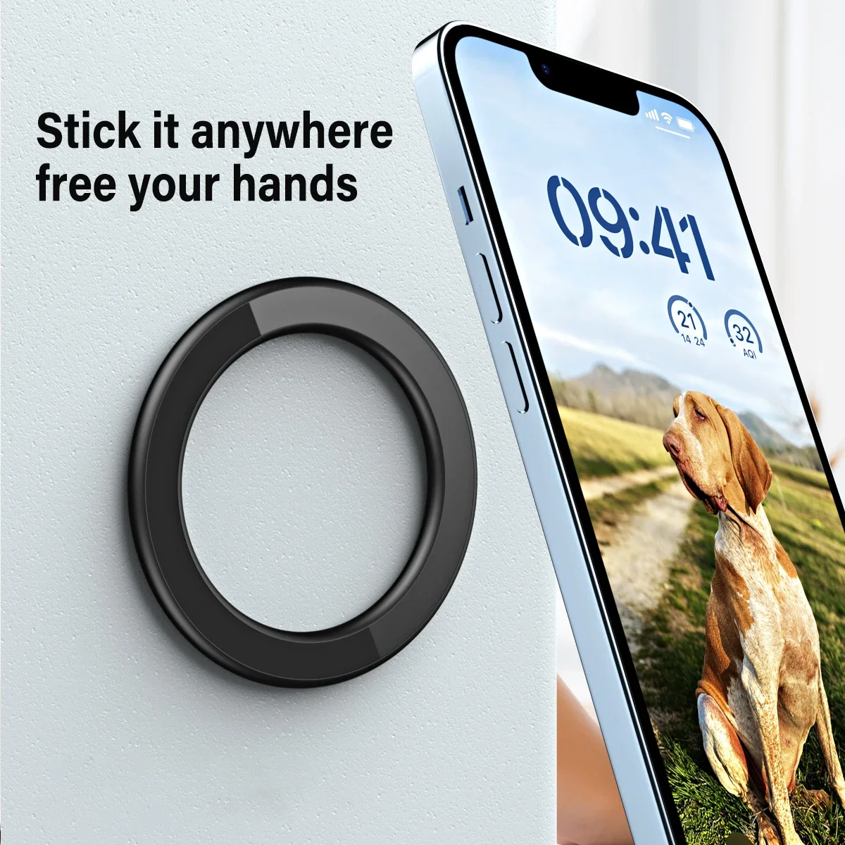 For MagSafe Magnetic Ring Hold - Phone Accessories Ring บทวิจารณ์และราคา