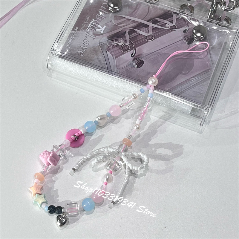 Korea Cute White Bowknot Pink  - Yellow Phone Accessories บทวิจารณ์และราคา