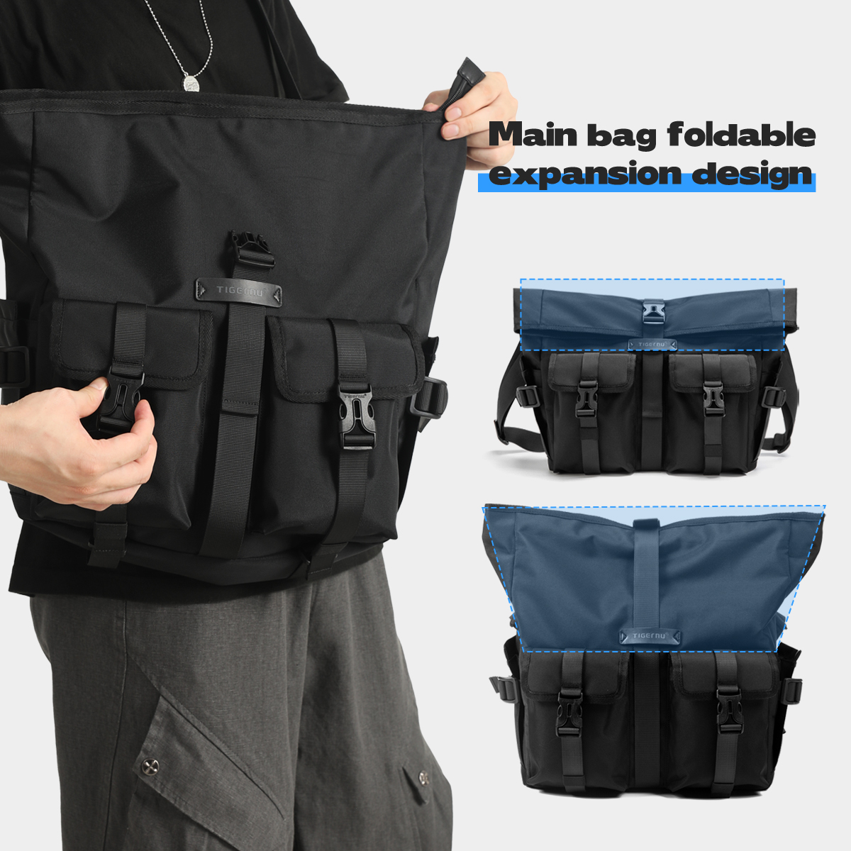 Tigernu Fashion Messenger Bags - Phone Accessories For Boys บทวิจารณ์และราคา