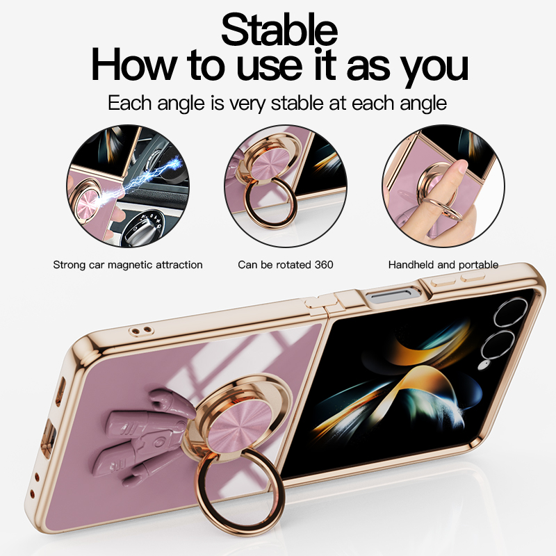 Electroplating 6D Astronaut Pl - Phone Accessories Ring บทวิจารณ์และราคา