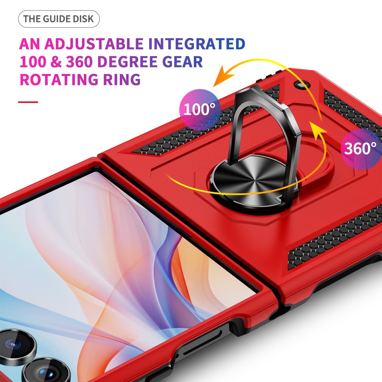 Military-grade Shockproof Phon - Phone Accessories Ring บทวิจารณ์และราคา