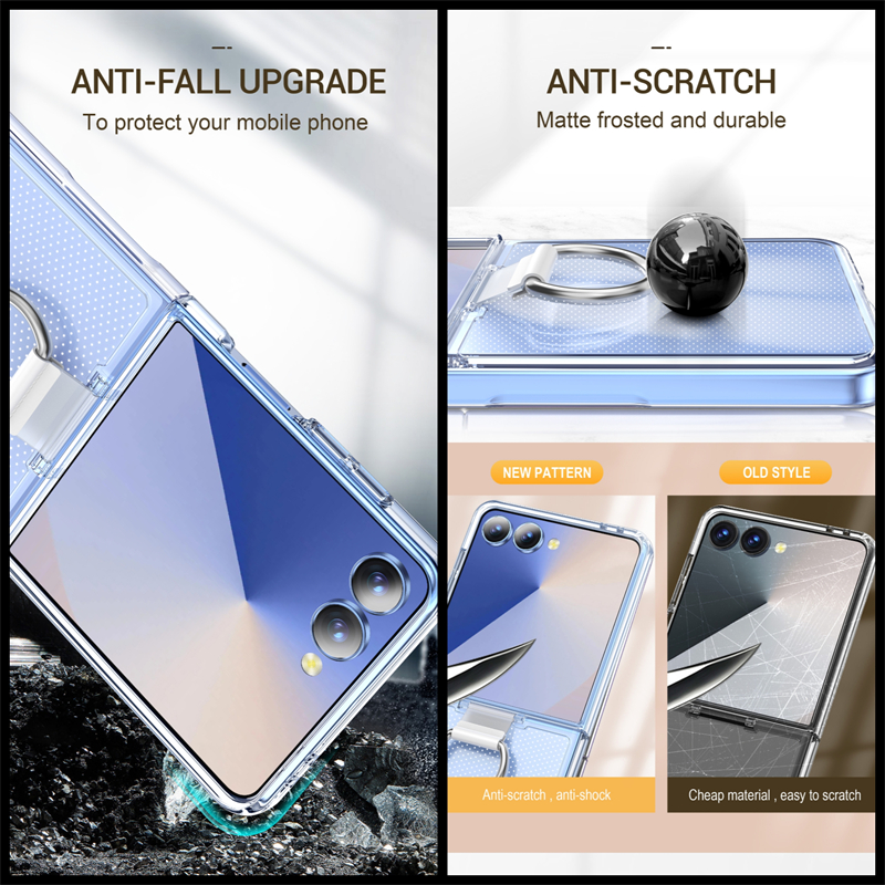 Shockproof Armor With Ring Hol - Phone Accessories Ring บทวิจารณ์และราคา