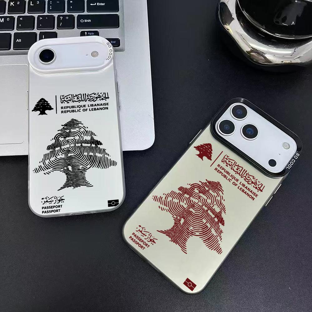 Lebanon Passport Design Phone  - Phone Accessories Lebanon บทวิจารณ์และราคา