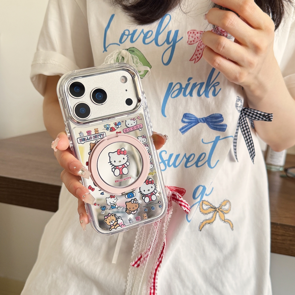 Sanrio Hello Kitty Bow 360°Rot - Phone Accessories Ring บทวิจารณ์และราคา