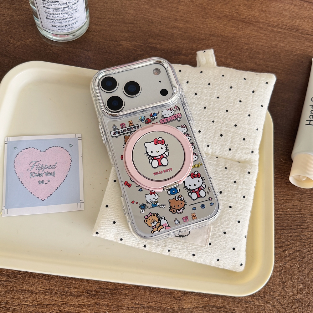 Sanrio Hello Kitty Bow 360°Rot - Phone Accessories Ring บทวิจารณ์และราคา