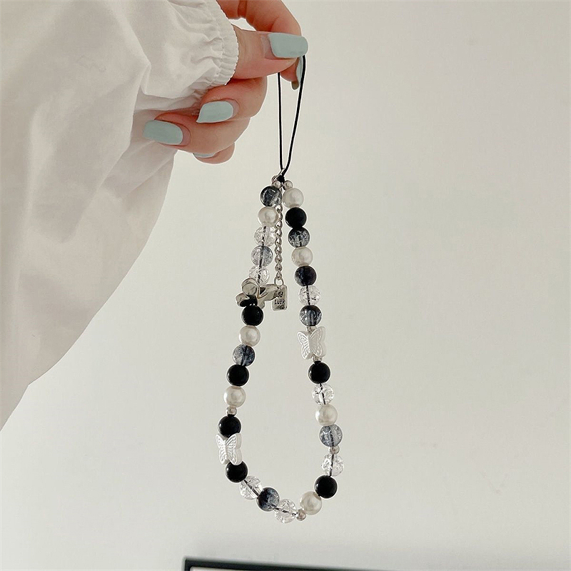 Korean Cute Silvery Butterfly  - Yellow Phone Accessories บทวิจารณ์และราคา