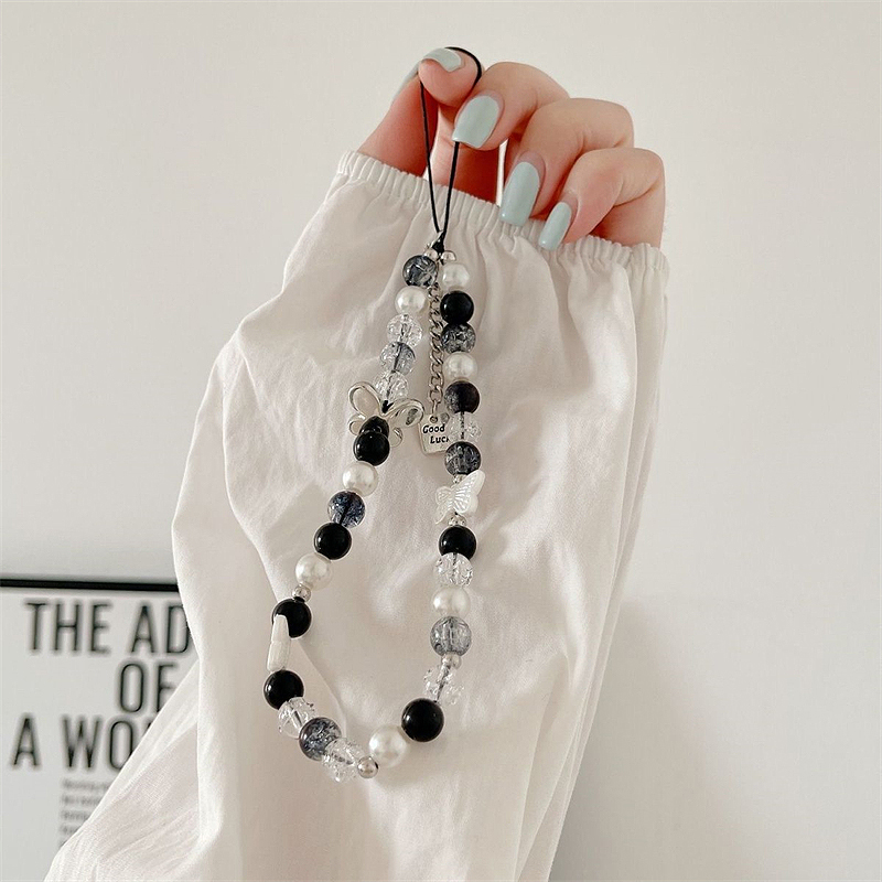 Korean Cute Silvery Butterfly  - Yellow Phone Accessories บทวิจารณ์และราคา