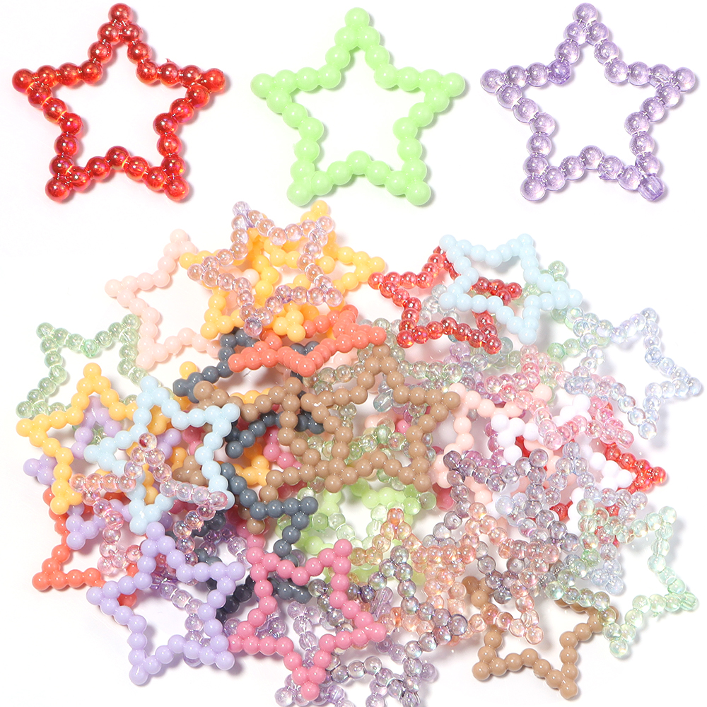 30pcs/lot 33mm Acrylic Hollow  - Phone Accessories Jewelry บทวิจารณ์และราคา