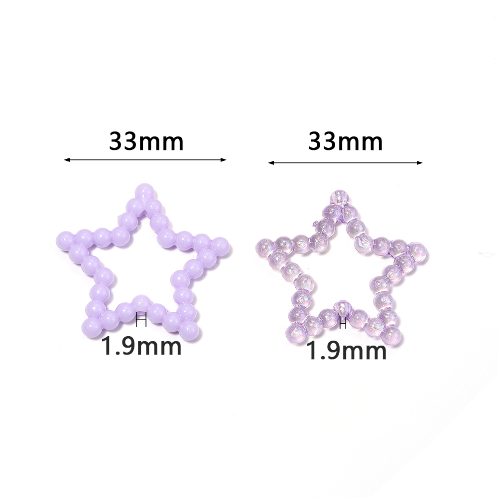 30pcs/lot 33mm Acrylic Hollow  - Phone Accessories Jewelry บทวิจารณ์และราคา