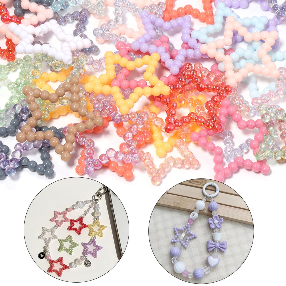 30pcs/lot 33mm Acrylic Hollow  - Phone Accessories Jewelry บทวิจารณ์และราคา