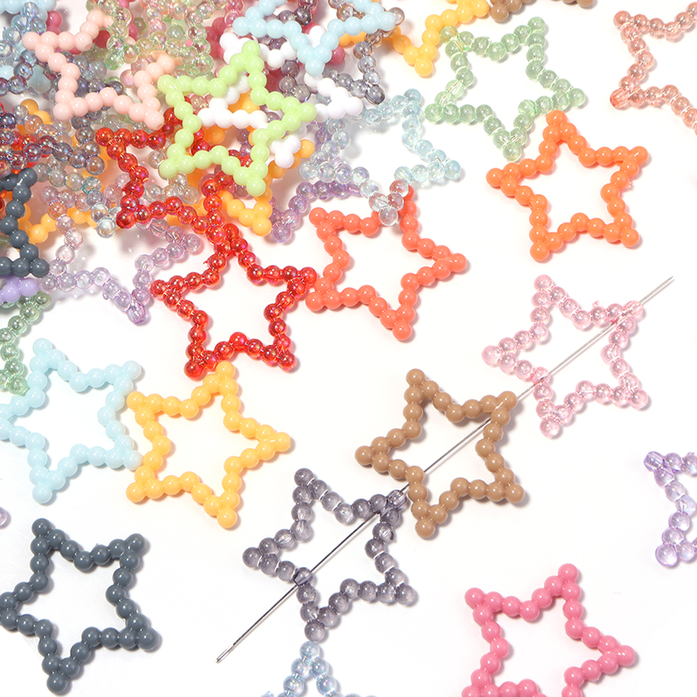 30pcs/lot 33mm Acrylic Hollow  - Phone Accessories Jewelry บทวิจารณ์และราคา