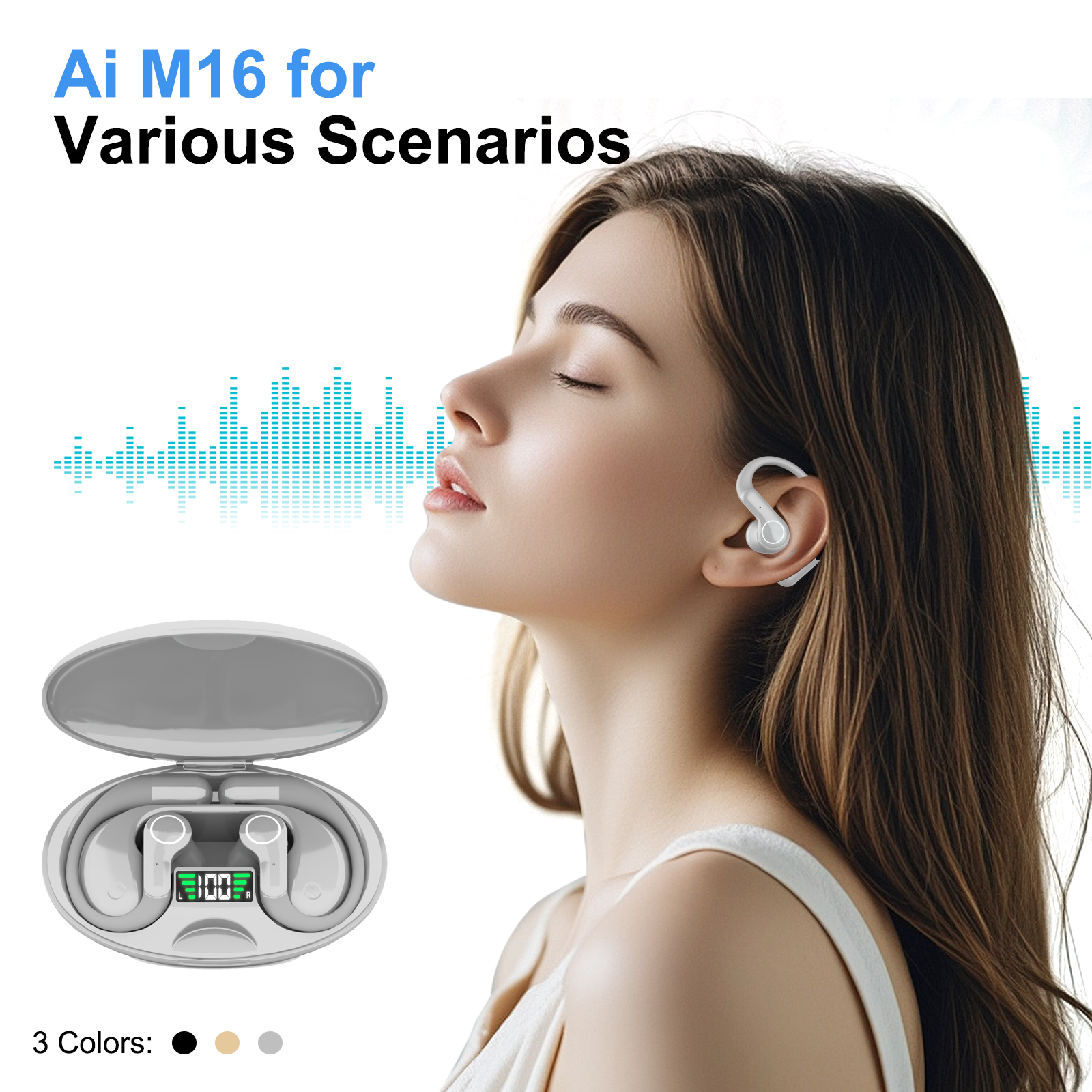 Ai Translator Earbud Device Re - Wireless Earbuds Case บทวิจารณ์และราคา