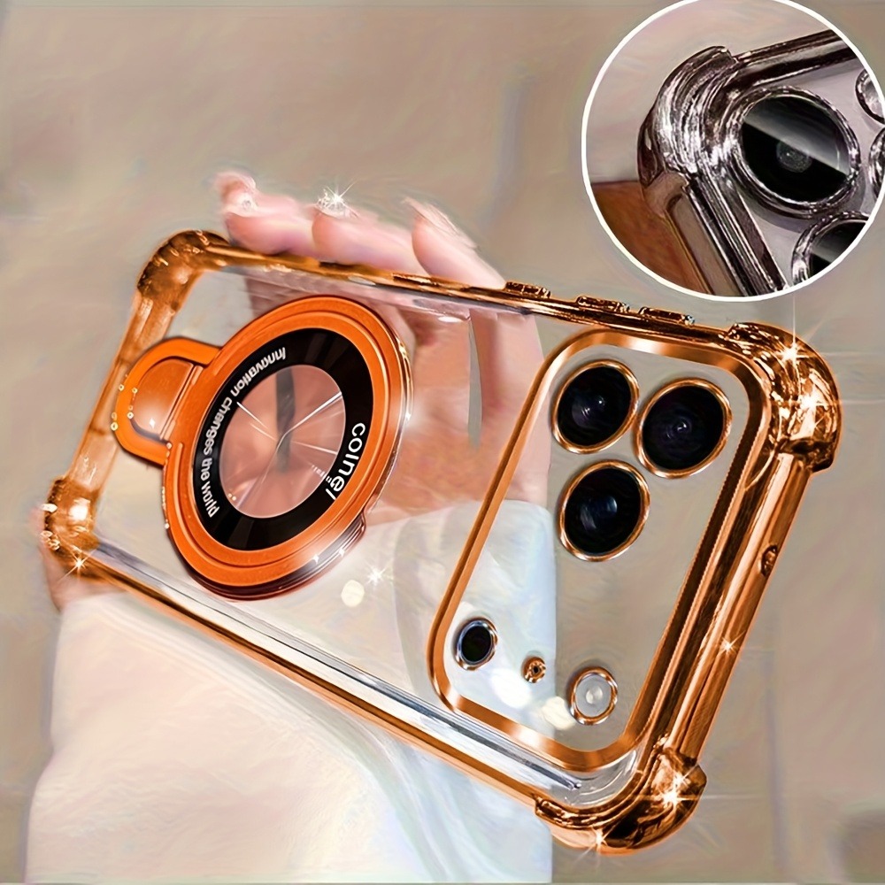 Luxury Plating Phone Case for  - Phone Accessories Ring บทวิจารณ์และราคา