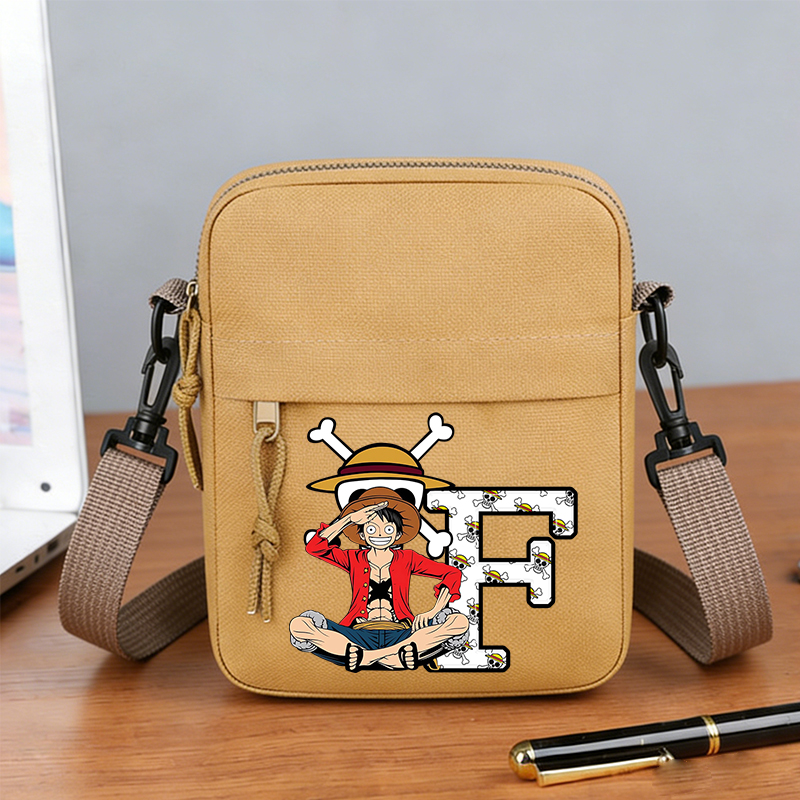 Anime One Piece Shoulder Bag f - Phone Accessories For Boys บทวิจารณ์และราคา