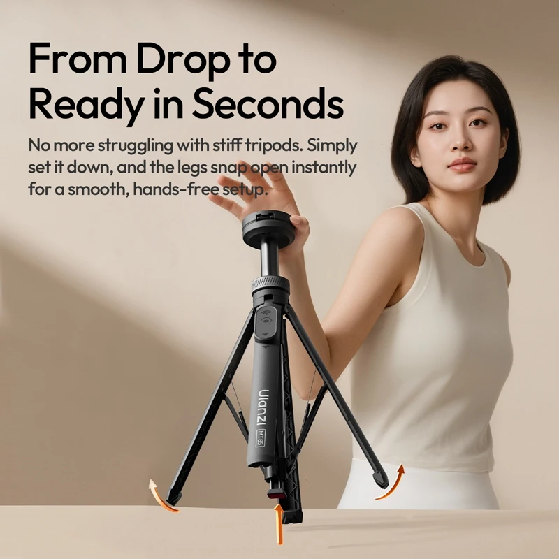 Original Ulanzi MT85 Magnetic  - Selfie Stick Tripod บทวิจารณ์และราคา