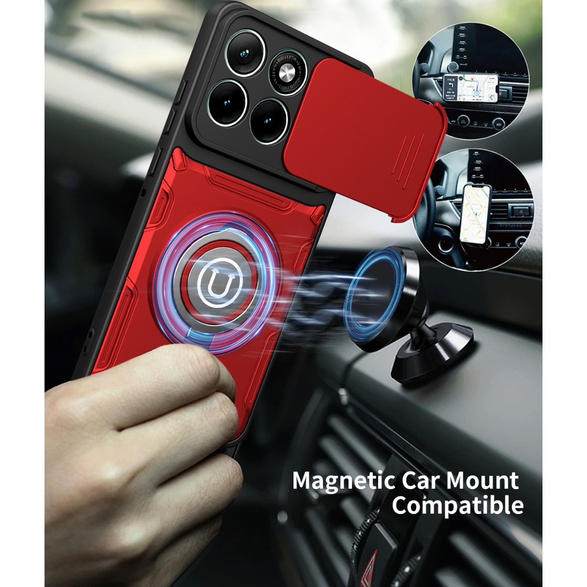 Armor Shockproof Ring Holder P - Phone Accessories Ring บทวิจารณ์และราคา