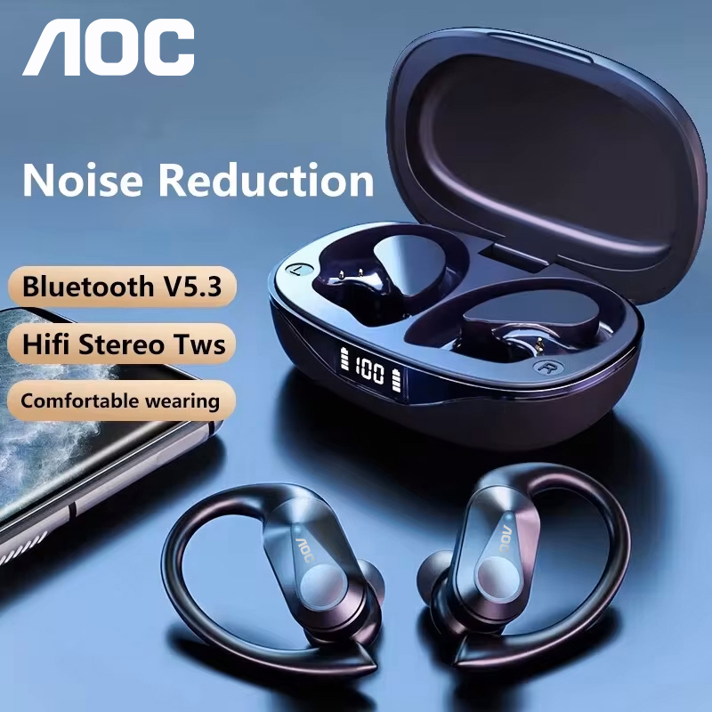 Choice AOC Sports Headset Wire - Wireless Earbuds Case บทวิจารณ์และราคา