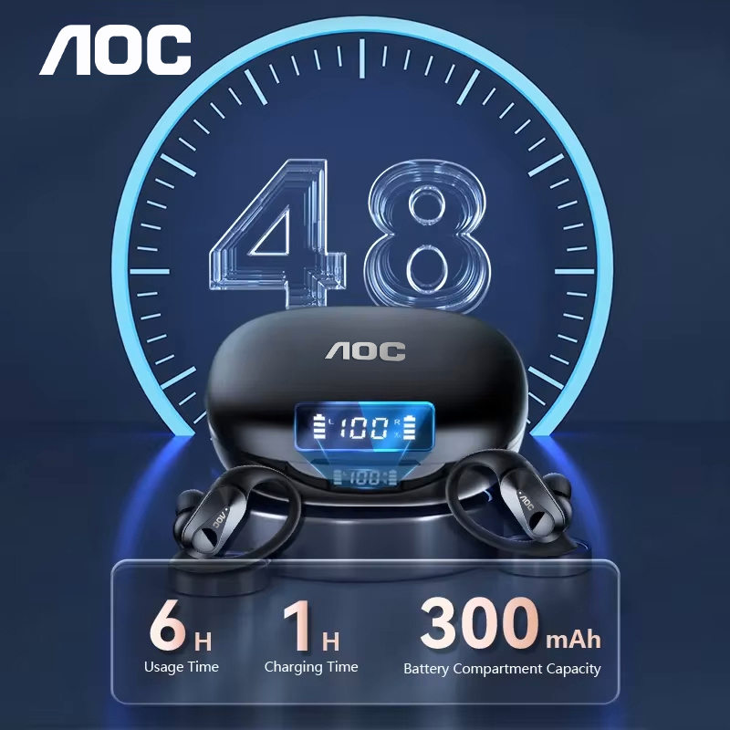 Choice AOC Sports Headset Wire - Wireless Earbuds Case บทวิจารณ์และราคา
