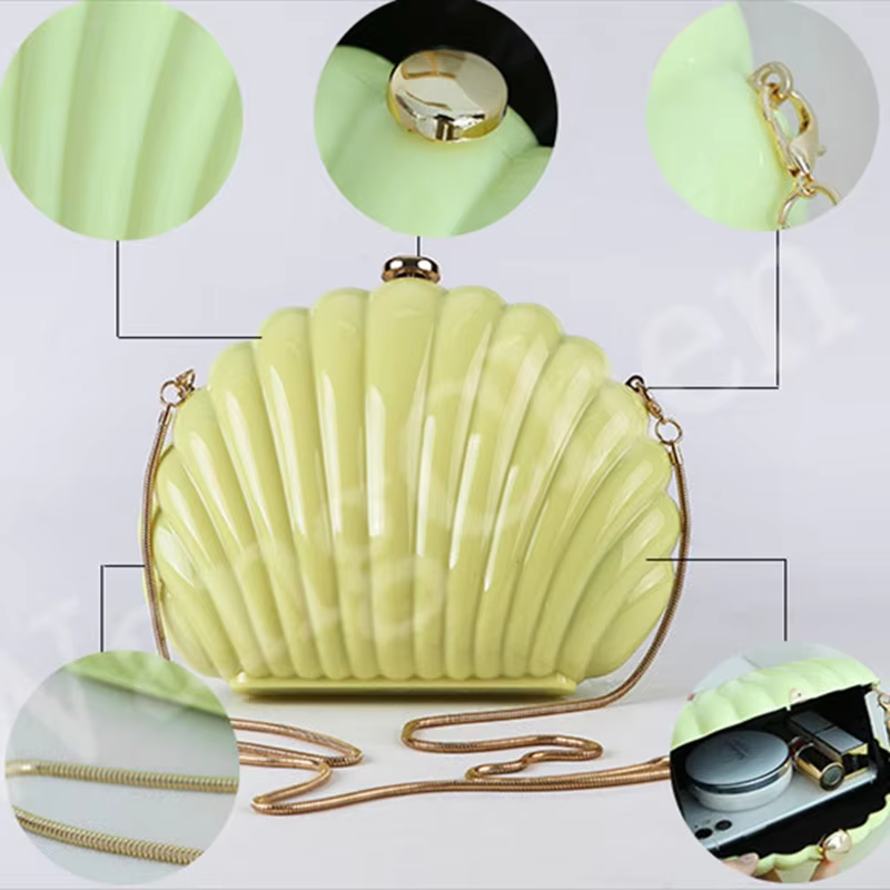 Lady Mini Shell Bag Acrylic Hi - Yellow Phone Accessories บทวิจารณ์และราคา