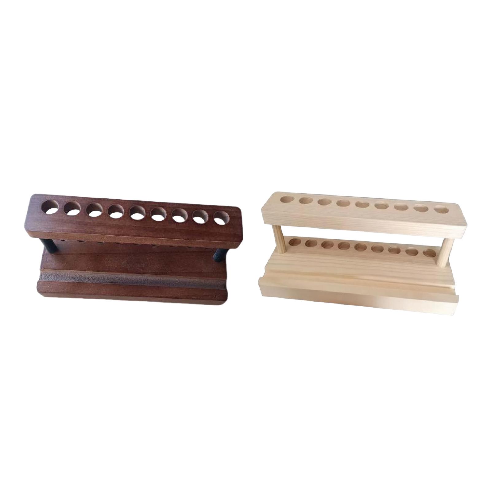 Pen Display Rack Wooden 9 Slot - Phone Accessories Rack บทวิจารณ์และราคา